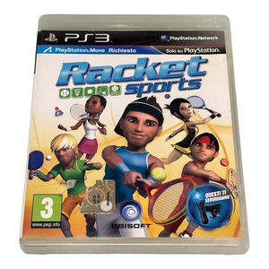 Racket Sports Sony PlayStation 3 PS3 Game Ubisoft Tennis Badminton Squash Comple